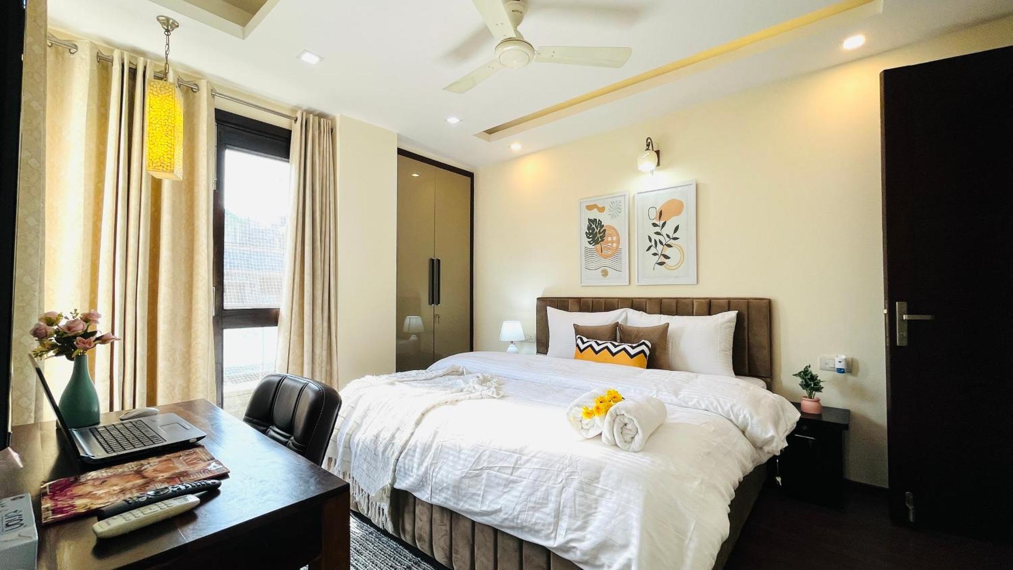 Olive Serviced Apartments - Defence Colony Nowe Delhi Pokój zdjęcie