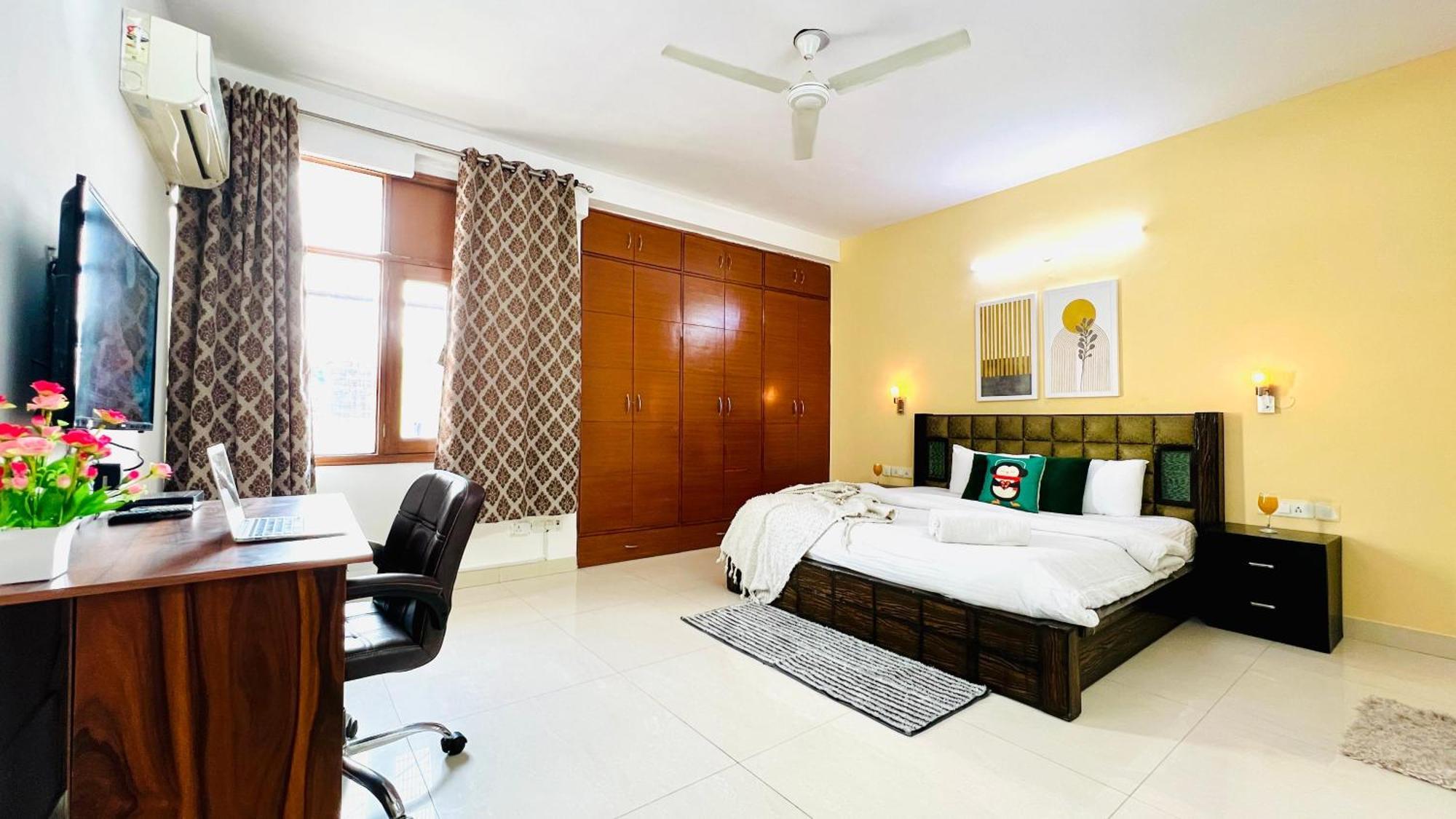Olive Serviced Apartments - Defence Colony Nowe Delhi Pokój zdjęcie